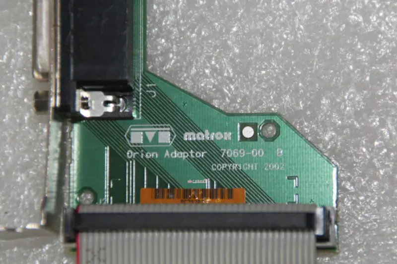 Κάρτα σύλληψης MATROX Κάρτα θυγατρικής Κάρτα σύνδεσης Κάρτα επέκτασης 7069-00 B ORION ADAPTOR