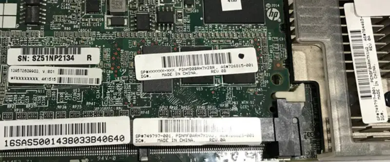 HP P440 RAID 4/2GB 749797-001 726823-001 784483-001 726815-001 Κάρτα συστοιχίας