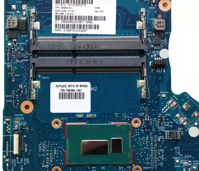 Μητρική πλακέτα HP 350 G1 G2 785488-501 785488-001