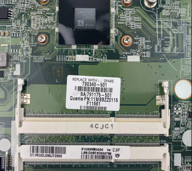 Μητρική πλακέτα HP 15-N 15-F 790340-001 790340-501 790340-601 791175-501 E1-6010 DA0U99MB6C0