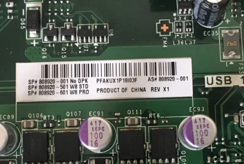 Μητρική πλακέτα HP PAV 550 ENVY 750 808920-001 MS-7906