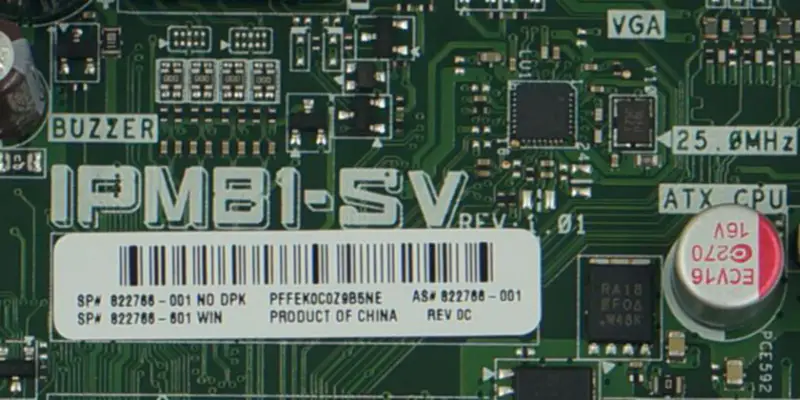 Μητρική πλακέτα HP IPM81-SV REV:1.01 822766-001 822766-501 822766-601