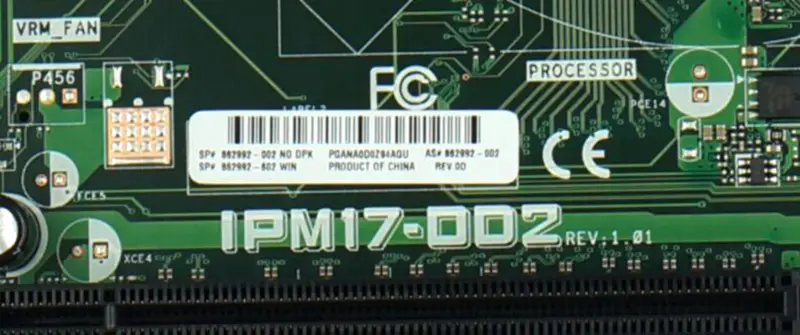 Μητρική πλακέτα HP 870 580 862992-001 862992-601 862992-002 IPM17-DD2