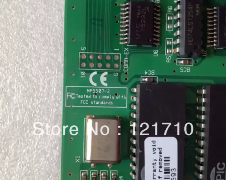 MEGAPOWER MEGAPOWER MP5507-2 (MP55072) ISA σειριακή κάρτα με δύο μήνες εγγύηση βιομηχανική μητρική πλακέτα