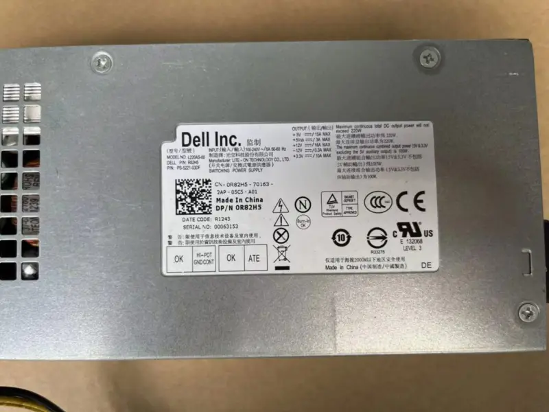 Τροφοδοτικό Dell DPS-220UB A L220AS-00