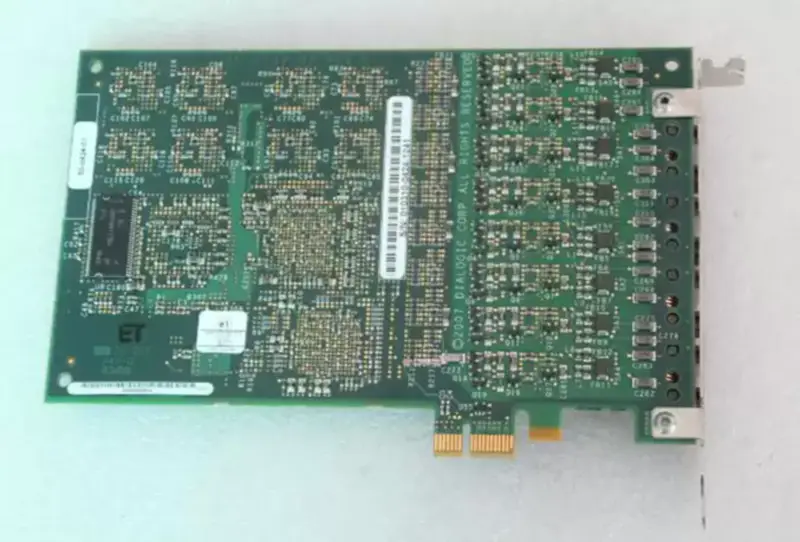 Κάρτα φωνής Dialogic Corp 885E-DIVAA Diva Analog-8 PCIE βιομηχανική μητρική πλακέτα