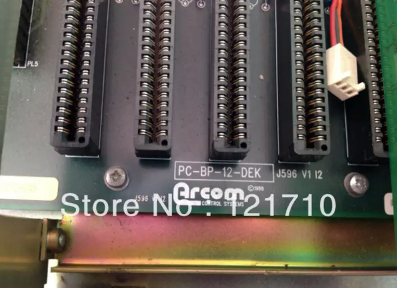 Βιομηχανική πλάκα βάσης ARCOM ARCOM CONTROL SYSTEMS PC-BP-12-DEK J596 V1 I2 βιομηχανική μητρική πλακέτα