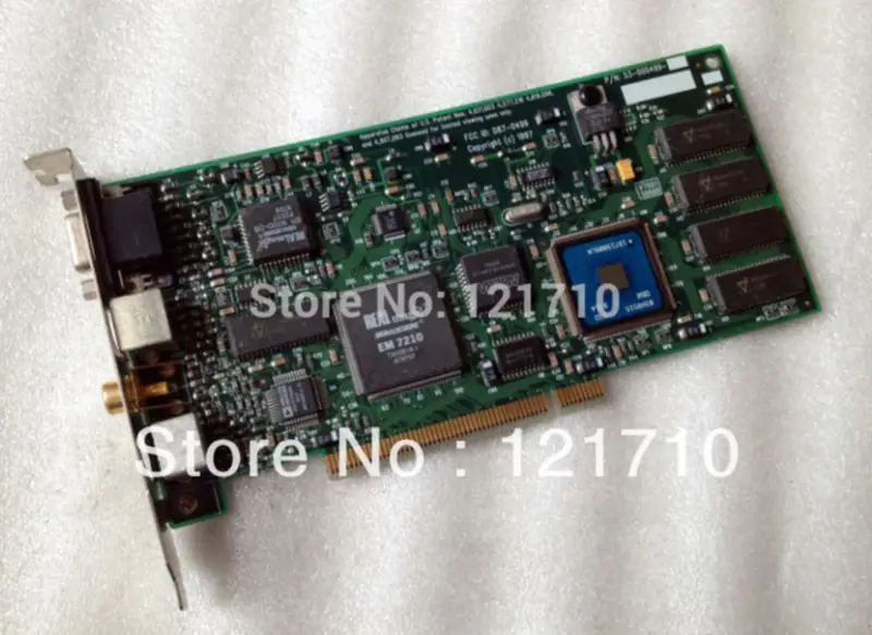 Real Magic PCI Video Graphic Card SIGMA Designs EM 7210 53-000499 VM47A-1121-0697 industrial motherboard