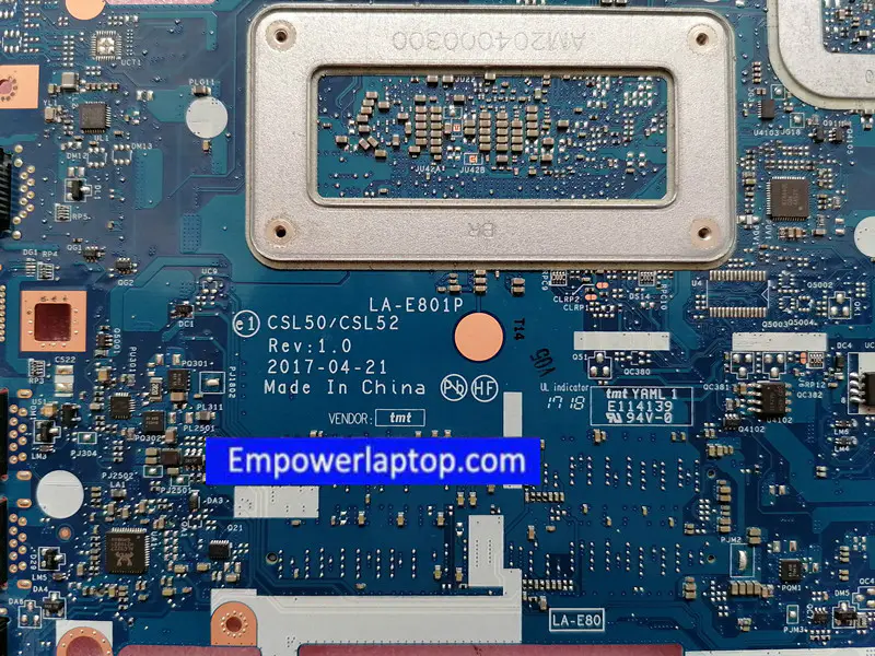 Μητρική πλακέτα HP 15-BS CSL50/CSL52 LA-E801P 924759-001 924759-501 924759-601 i7-7500U CPU