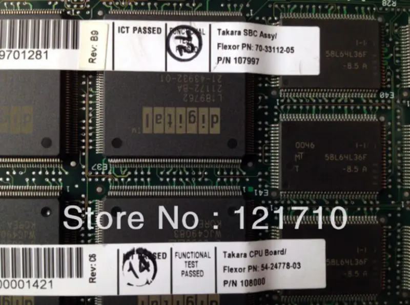 Takara VTP550 Takara SBC CPU Board 500MHz 70-33112-05 54-24778-03 industrial motherboard