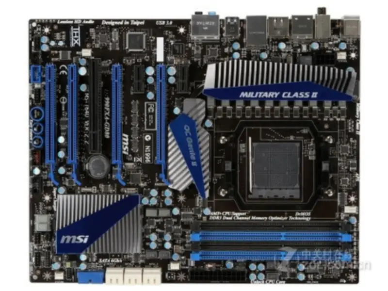 MSI 990FXA-GD80 AM3+ AM3 990 Μητρική κάρτα USB3.0 SATA3 ATX