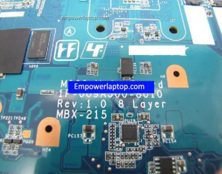 Μητρική πλακέτα Sony A1765407A MBX-215 M930 1P-009AJ00-8010 8 στρώσεων