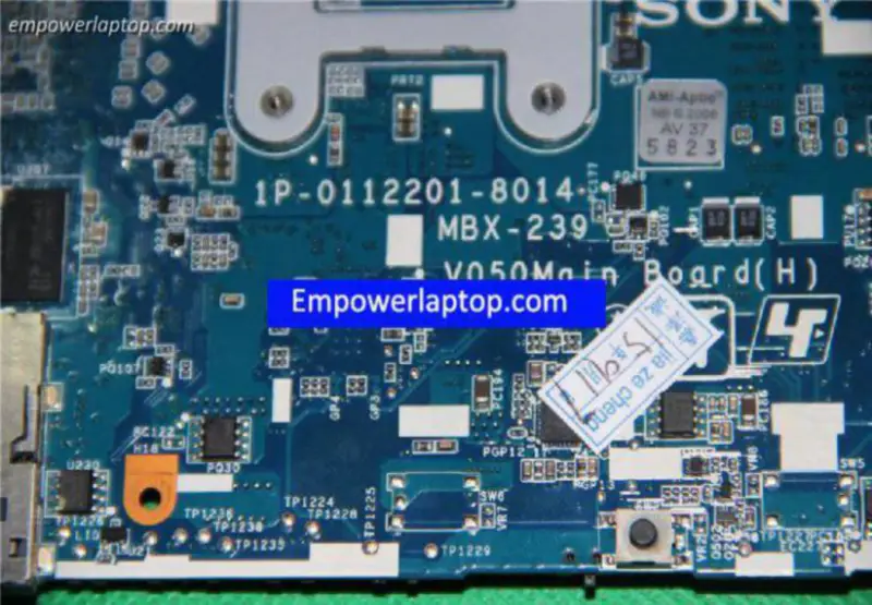 Μητρική πλακέτα Sony VPC-CB A1818255B A1848524A A1818266B MBX-239 1P-0112201-8014