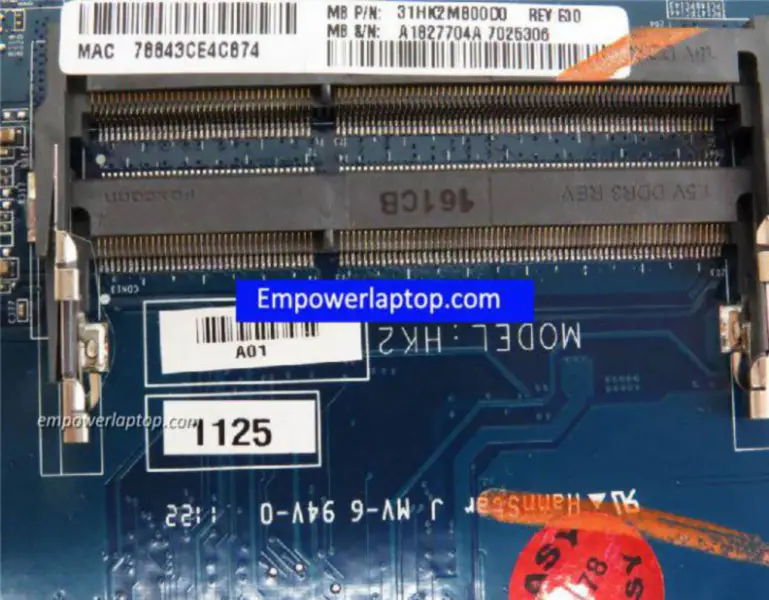 Μητρική πλακέτα Sony MBX-248 A1827704A DA0HK2MB6E0
