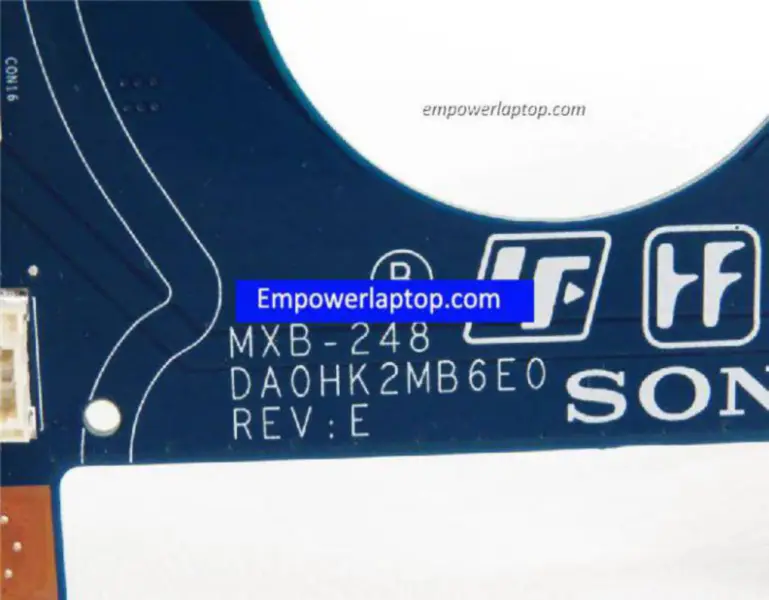 Μητρική πλακέτα Sony MBX-248 A1827704A DA0HK2MB6E0