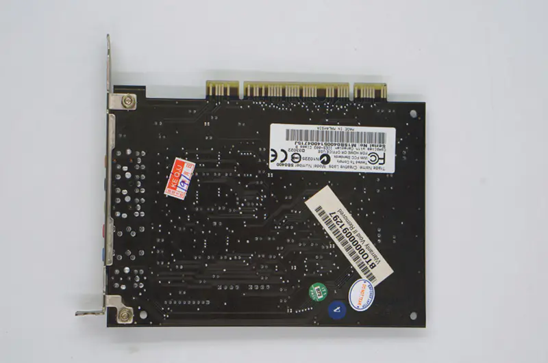 Κάρτα ήχου Creative Sound Blaster Audigy 2 SB0400 7.1 Channel PCI Sound Card