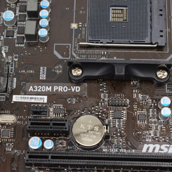 Μητρική κάρτα MSI A320M PRO-VD AM4 A320 DDR4 Sata3