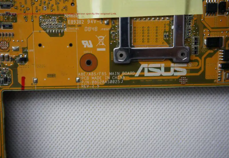 Μητρική πλακέτα Asus A8S