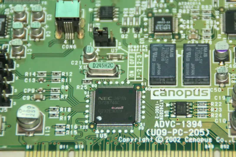 Επαγγελματική κάρτα DAQ CANOPUS ADVC-1394