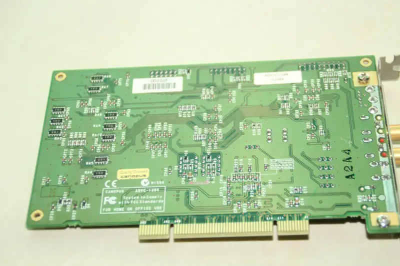 Επαγγελματική κάρτα DAQ CANOPUS ADVC-1394