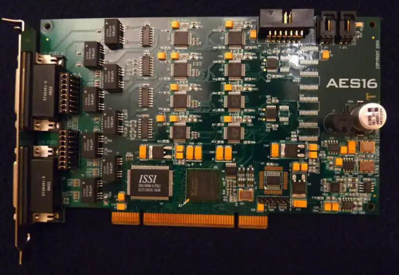 Επαγγελματική κάρτα ήχου LYNX AES16 PCI G Interface