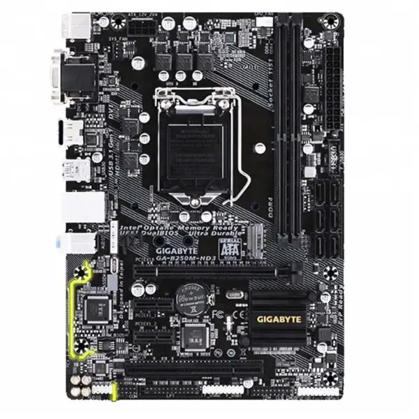 Μητρική πλακέτα παιχνιδιών για Gigabyte B250m-hd3 Υποστηρίζει I3 I5