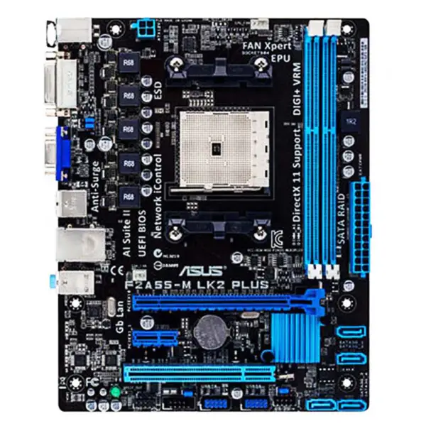 Μητρική πλακέτα A55 για τη μητρική πλακέτα Asus F2a55-m Lk Plus Fm2 τετραπλού πυρήνα
