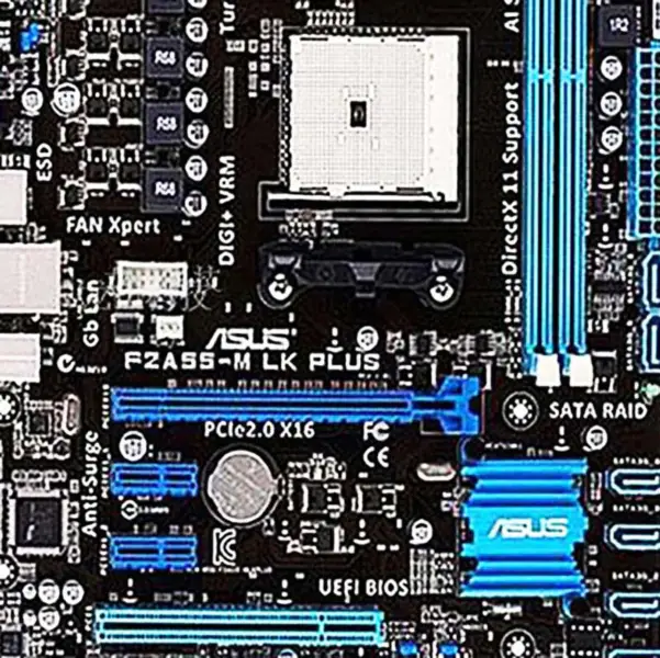 Μητρική πλακέτα A55 για τη μητρική πλακέτα Asus F2a55-m Lk Plus Fm2 τετραπλού πυρήνα