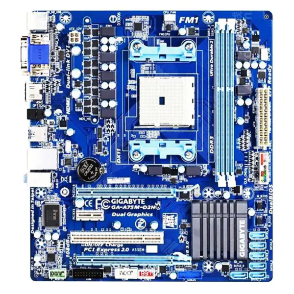 Μητρική πλακέτα A75 για τη μικρή πλακέτα Gigabyte Ga-a75m-d2h Fm1