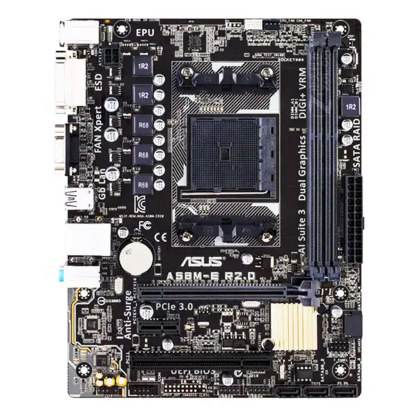 A58 μητρική πλακέτα για Asus A58m-e R2.0 Fm2+ Ddr3 Amd μικρός πίνακας
