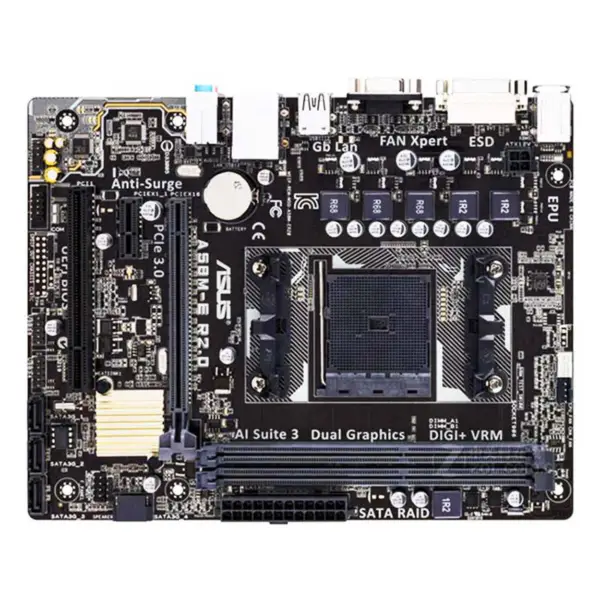 A58 μητρική πλακέτα για Asus A58m-e R2.0 Fm2+ Ddr3 Amd μικρός πίνακας