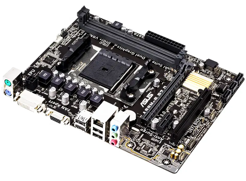 A58 μητρική πλακέτα για Asus A58m-e R2.0 Fm2+ Ddr3 Amd μικρός πίνακας