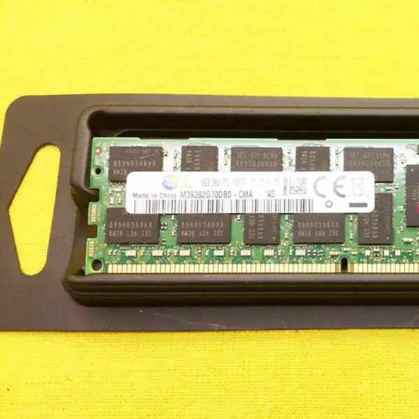 2pcs M393b2g70db0-cma Ram για τη μνήμη διακομιστή Samsung 16gb Ddr3 1866mhz Reg 2rx4 Pc3-14900r Server Memory
