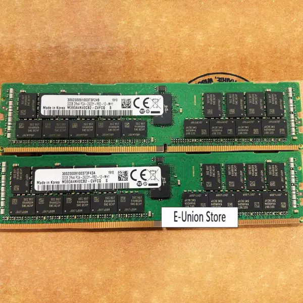 32gb Ddr4 2933mhz Ecc Reg μνήμη διακομιστή για τη Samsung M393a4k40cb2-cvfcq Ram