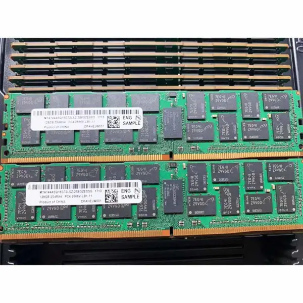 128gb Ddr4 2666mhz 2s4rx4 Pc4-2666v Ecc Reg για μνήμη διακομιστή Micron