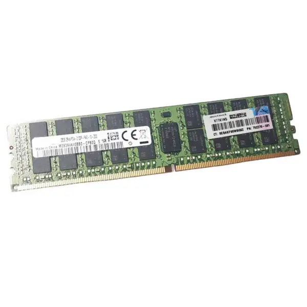 728629-b21 752370-091 Μνήμη RAM 32gb Ddr4 2133 2rx4 Pc4-2133 Server Memory