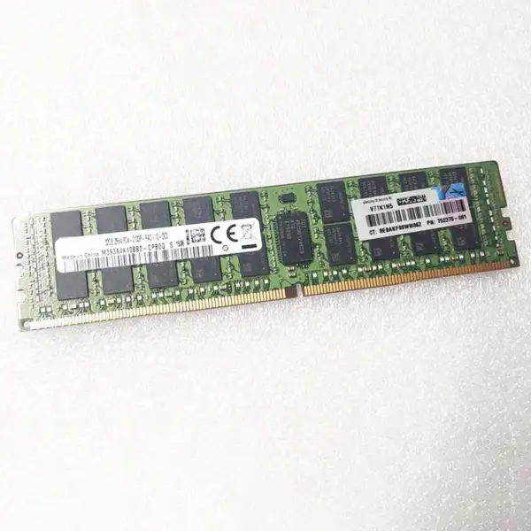 728629-b21 752370-091 Μνήμη RAM 32gb Ddr4 2133 2rx4 Pc4-2133 Server Memory