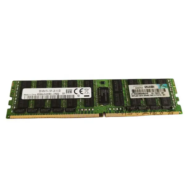 774175-001 774174-001 752372-081 726722-b21 Μνήμη RAM 32gb 4rx4 Ddr4 2133 Ecc Lrdimm Server Memory