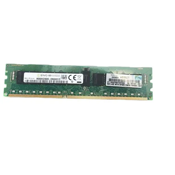 731761-b21 731657-081 735303-001 Μνήμη 8gb Ddr3 1866 1rx4 Pc3-14900r Server μνήμης