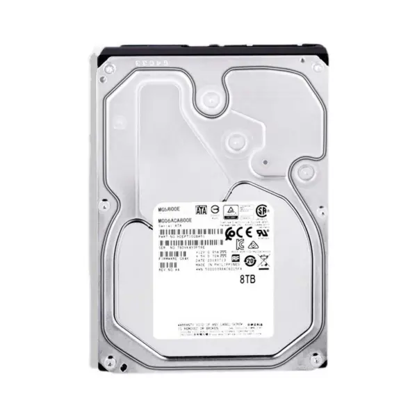 8tb για σκληρό δίσκο Mg06aca800e σκληρό δίσκο 7200 Rpm Sata 6gb/s 256mb Cache 3.5inch Hdd για διακομιστή Desktop
