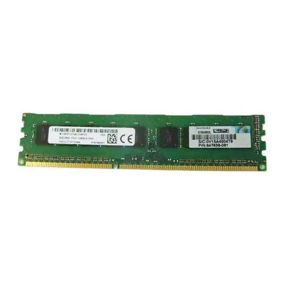 647909-b21 664969-001 647658-081 Pc3l-10600e Ram 8gb Ddr3 1333 Ecc Udimm Server Memory