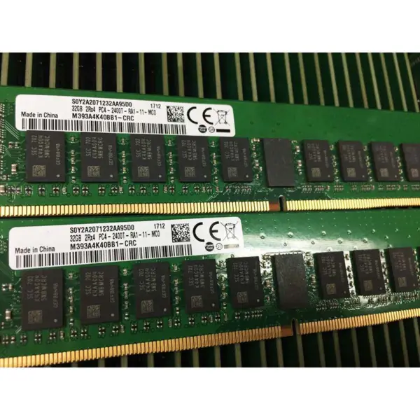 32gb Ddr4 2400mhz Rdimm Ram για μνήμη διακομιστή Dell R430 R730 R630 R930 Pc4-2400t