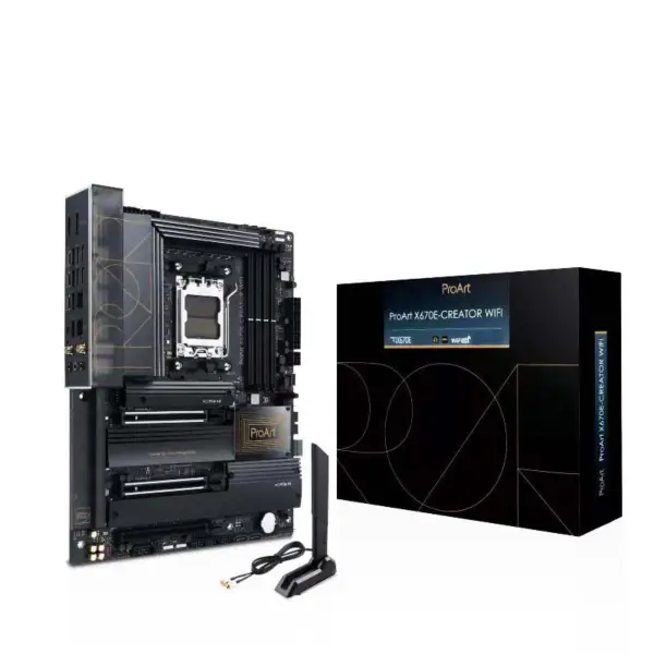 Proart X670e-creator Wifi Socket Am5 Motherboard For 7000 Series Desktop Processors
