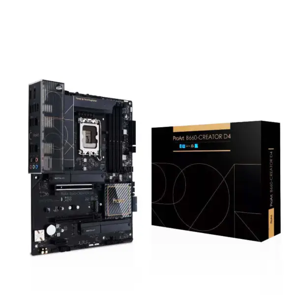 Proart B660-creator D4 Atx Motherboard Lga 1700 12th/13th Generation Core Processors