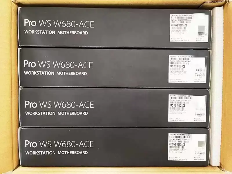 Pro Ws W680-ace Atx Workstation Motherboard Lga 1700 12th/13th Generation Core Processors