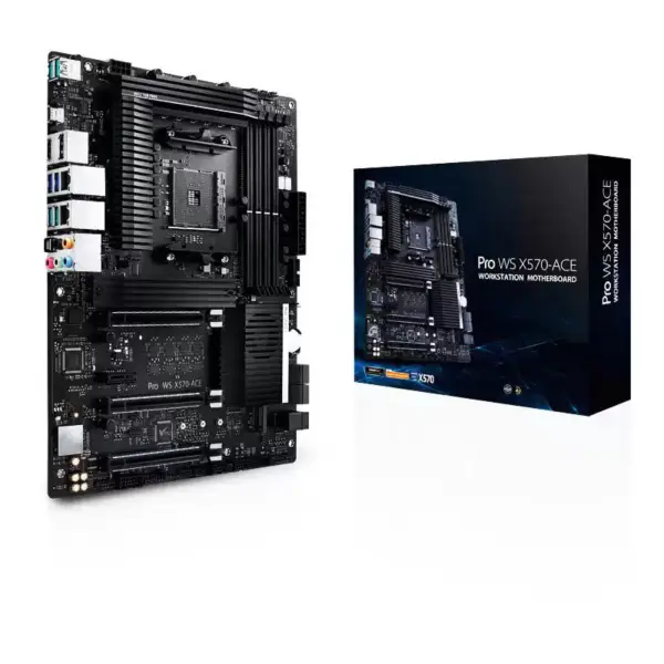Pro Ws X570-ace Atx Workstation Motherboard Am4 5000/4000g/3000/3000g/2000/2000g Series Processors