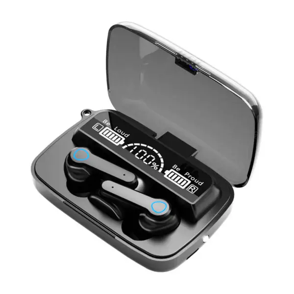 Amazons Hot Sale M19 Tws 5.0 Αθλητικά ακουστικά ακύρωσης θορύβου Ear Buds Ασύρματα ακουστικά Bt 5.1 Ακουστικά ακουστικά με μικρόφωνο