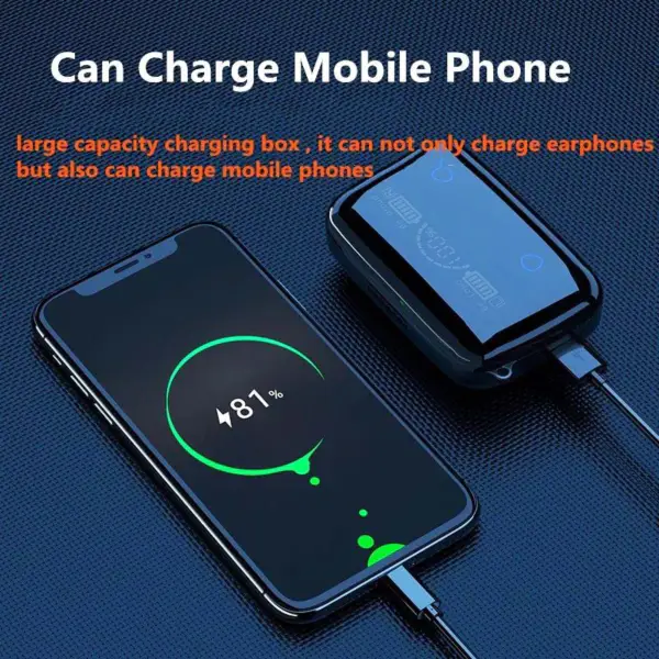 Amazons Hot Sale M19 Tws 5.0 Αθλητικά ακουστικά ακύρωσης θορύβου Ear Buds Ασύρματα ακουστικά Bt 5.1 Ακουστικά ακουστικά με μικρόφωνο