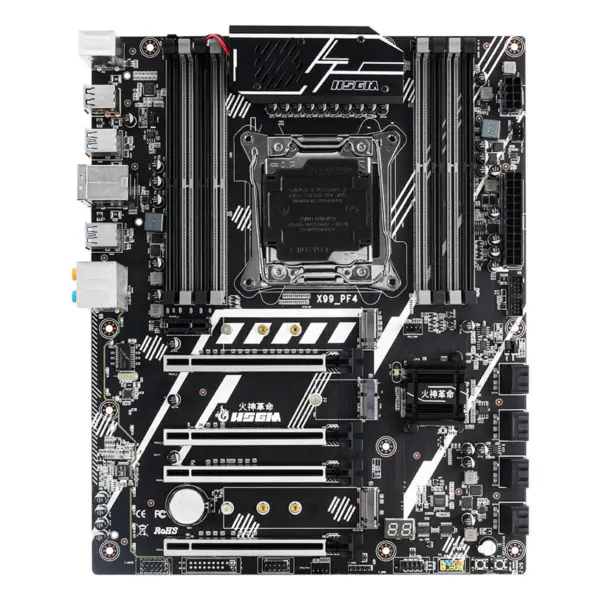 Hsgm X99-pf4 Υποστήριξη 22nm επεξεργαστή Server Universal Pci-e 3.0 Μητρική πλακέτα υπολογιστή