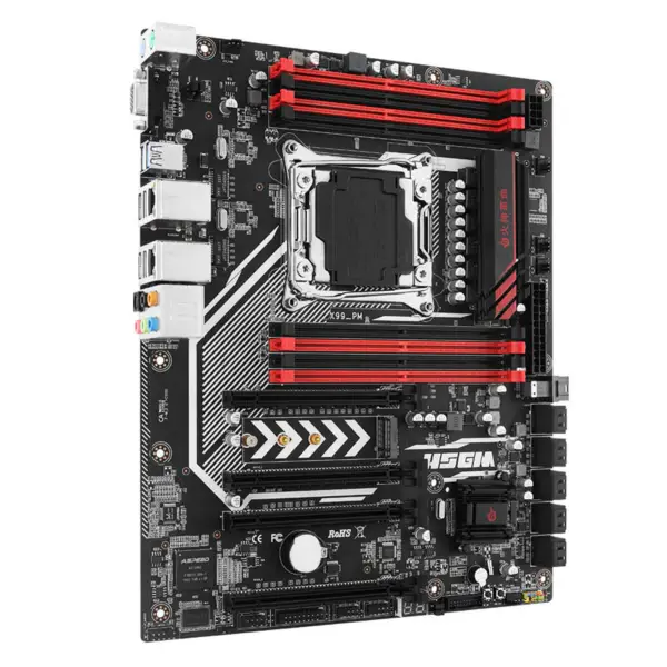 Hsgm X99-pm Lga 2011-3 Cpu Socket Μητρική πλακέτα υπολογιστή διακομιστή Hsgm X99-pm Lga 2011-3 Cpu Socket